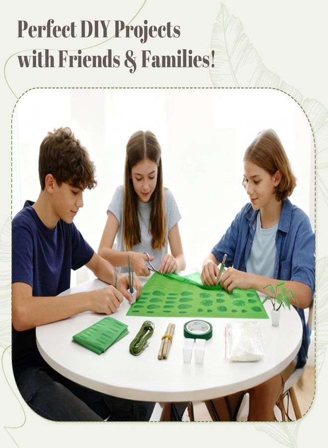 iLAND Crafts for Teens Girls Adult Women DIY Miniature Plants Craft Kits for Beginners Crafting Kits for Teens 14-16 Girls Mini Décor 1/12 Scale Accessories Making Set Crafty Gift Small - Image 5